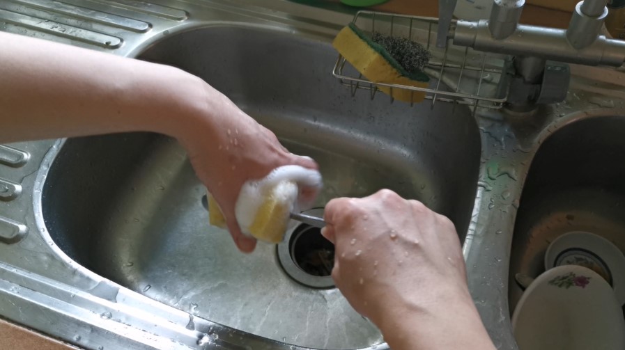 washing spoon free stock video footage