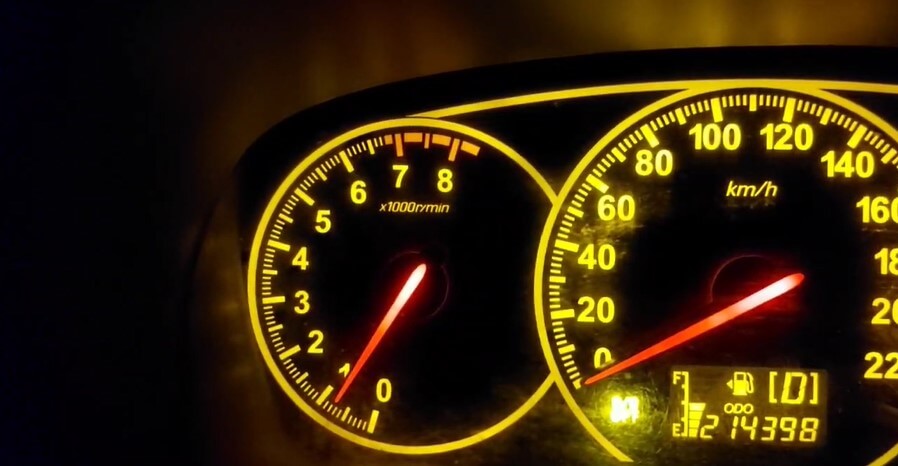 Car Dashboard Speedometer Free stock Video
