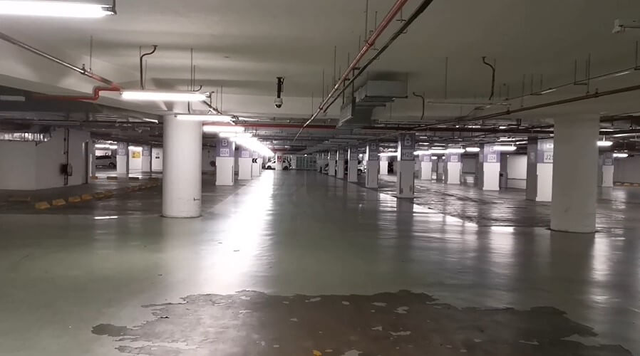 Car Park in Shopping Mall Free Stock Video