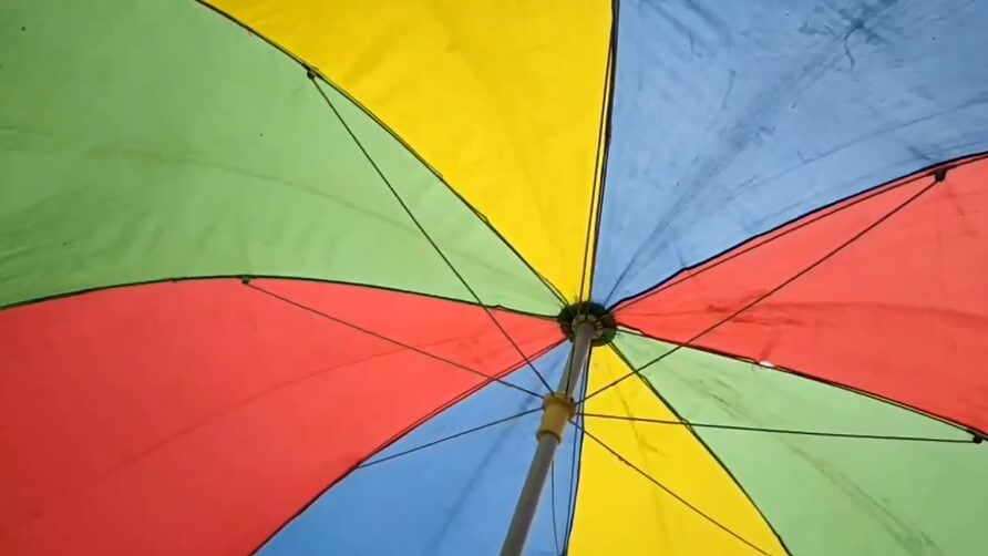 Colorful Umbrella Free Stock Video