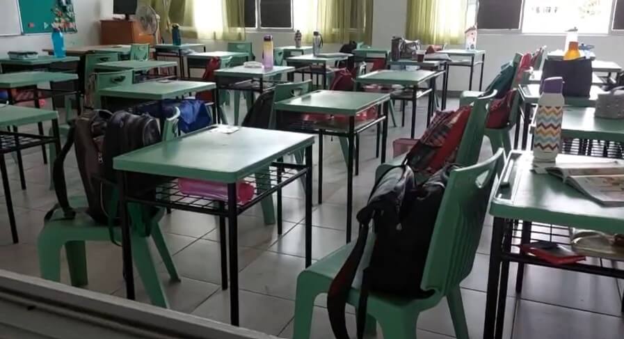Empty Classroom Free Stock Video